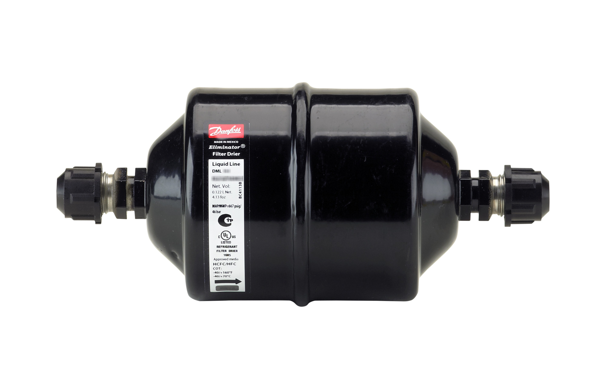 Hermetic Filter Drier DML 165