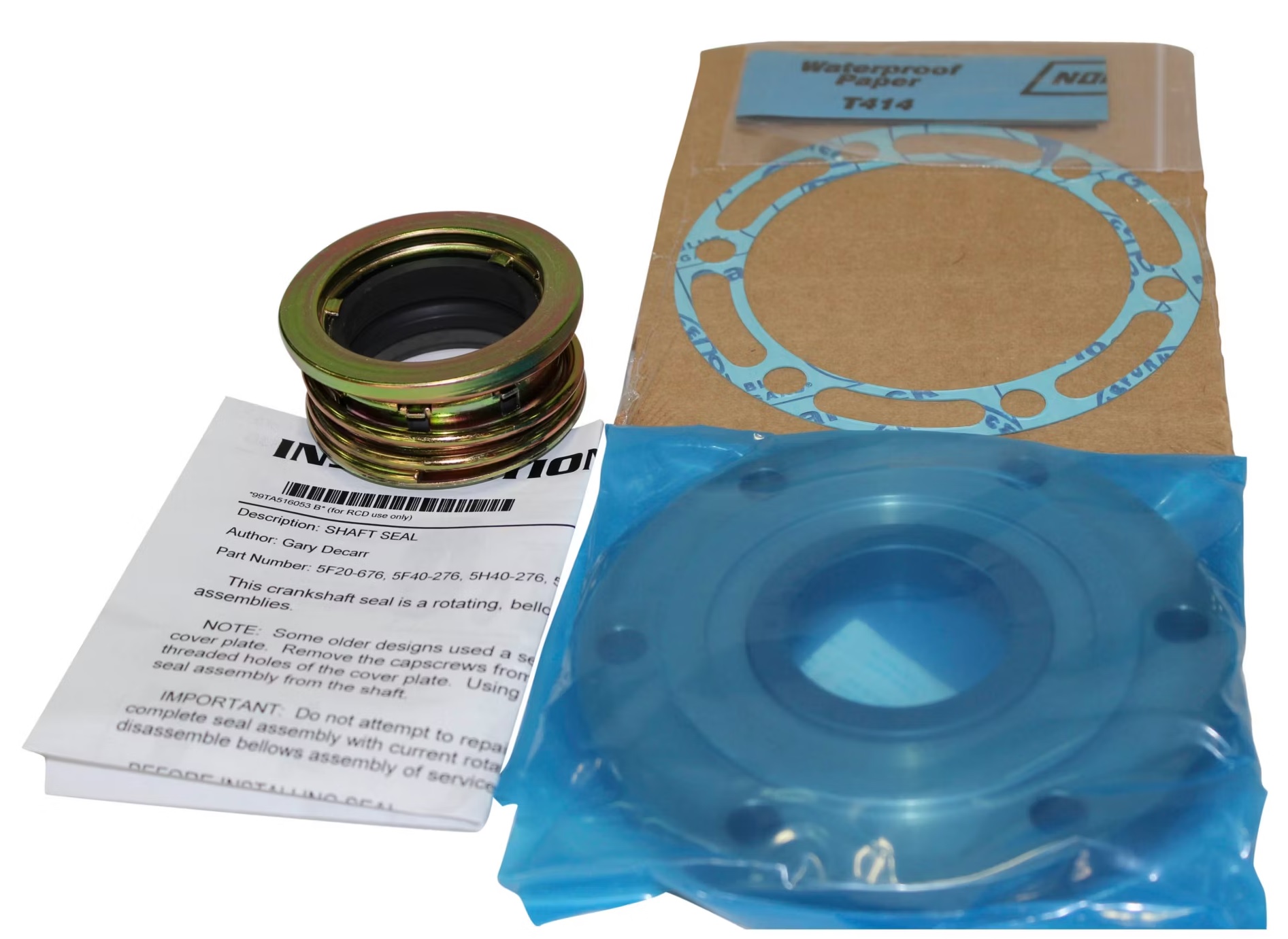 Seal Replacement Package  5H120732A